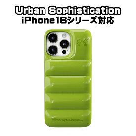 Urban Sophistication iPhone ケース アーバンソフィスティケーション iPhone16シリーズ The Puffer Case - Apple スマホケース アイフォン カバー 携帯[スマホケース]ユ00582