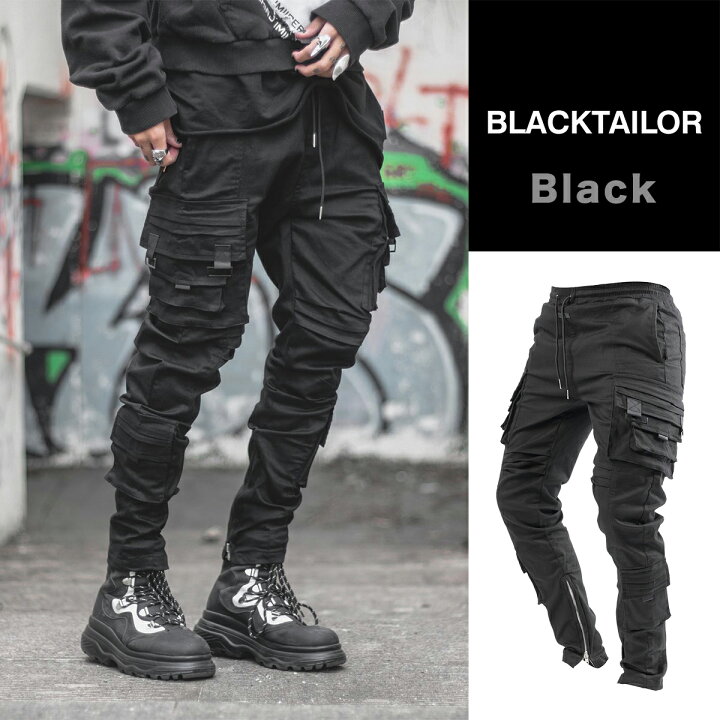 楽天市場】BLACKTAILOR カーゴパンツ ブラックテイラー V2 CARGO 
