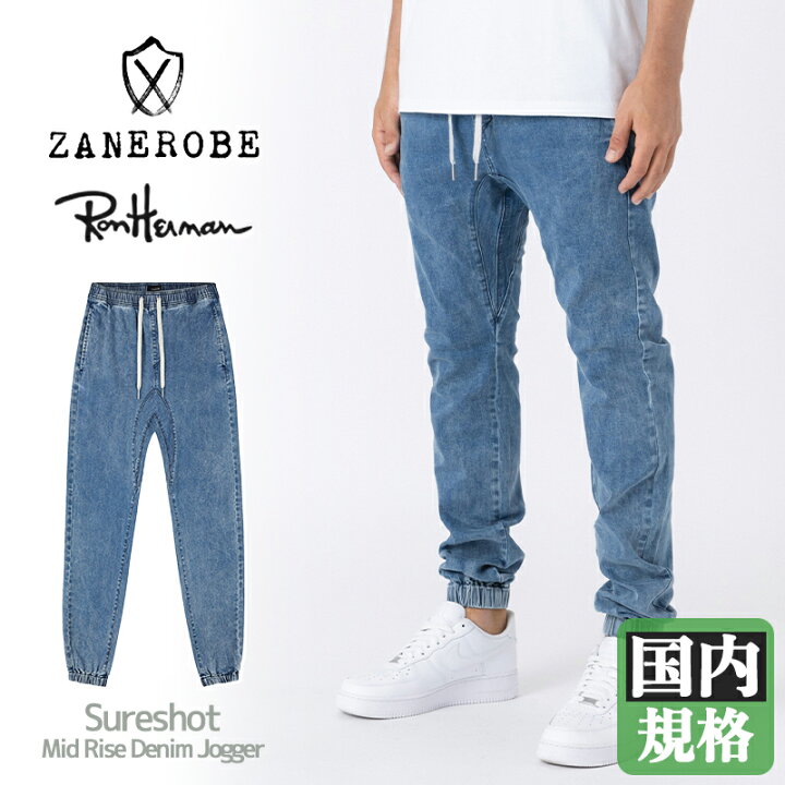 楽天市場】ZANEROBE デニム ジョガーパンツ ゼインローブ ジャパン  