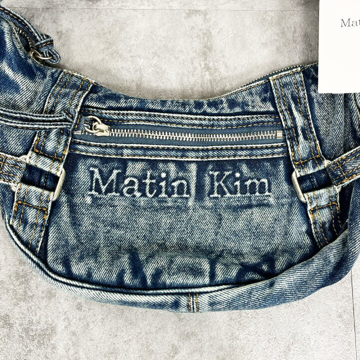 楽天市場】マーティンキム ハンドバッグ デニム生地 Matin Kim WASHED 
