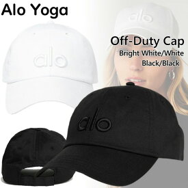 Alo Yoga キャップ 帽子 アローヨガ Off-Duty Cap スナップバック ロゴ メンズ ユニセックス 正規品 [帽子]ユ00582