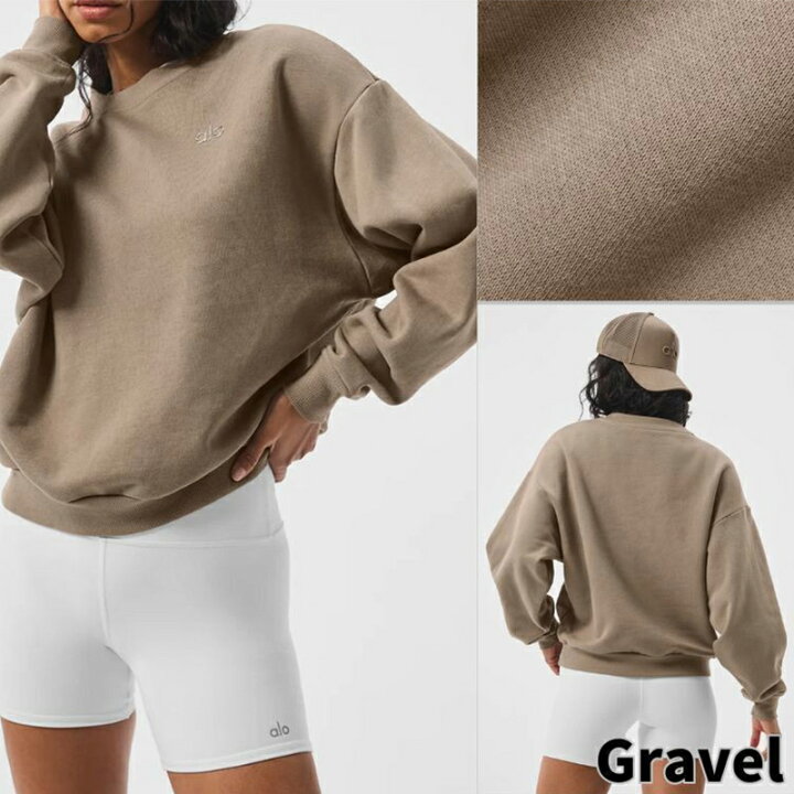 楽天市場】Alo Yoga スウェット アローヨガ Accolade Crew Neck 
