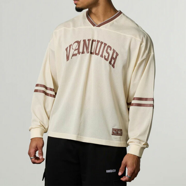 楽天市場】ヴァンキッシュ フィットネス 長袖 Tシャツ ロンT VANQUISH 