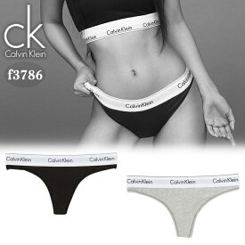 カルバンクライン レディース 下着 Calvin Klein Tバック ショーツ ビキニ モダン コットン インナー ピンク アンダーウエア 女性 パンツ 大きいサイズ CK F3786 [衣類]