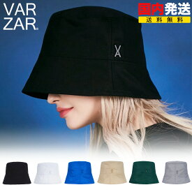 バザール バケットハット VARZAR Stud Drop Over Fit Bucket Hat ロゴ バケハ 帽子 キャップ 深め ユニセックス 韓国 K-POP 芸能人 アイドル愛用 メンズ レディース 正規品 [帽子] ユ00582