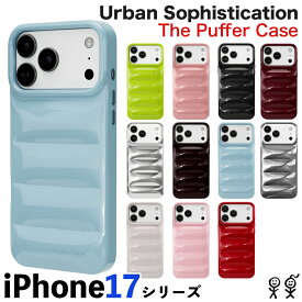 Urban Sophistication iPhone17 ケース アーバンソフィスティケーション The Puffer Case iPhone17Air iPhone17Pro 携帯ケース スマホケース アイフォン カバー ブランド 芸能人着用 [雑貨] ユ00582