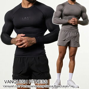 ���@���L�b�V�� �t�B�b�g�l�X ���� T�V���c VANQUISH FITNESS ����T �X�����t�B�b�g LRT Performance Long Sleeve Base Layer Top �����Y �؃g�� ��00582