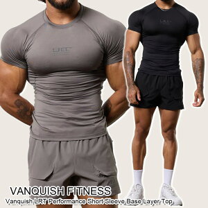���@���L�b�V�� �t�B�b�g�l�X ���� T�V���c VANQUISH FITNESS Vanquish LRT Performance Short Sleeve Base Layer Top �����Y �؃g�� �W�� �E�G�A �X�|�[�c ���K�i [�ߗ�] ��00582