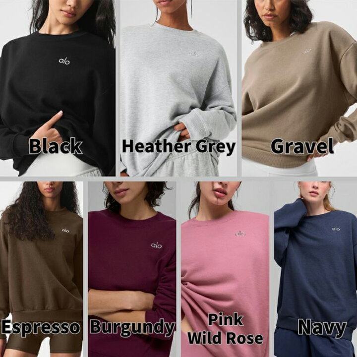楽天市場】Alo Yoga スウェット アローヨガ Accolade Crew Neck 