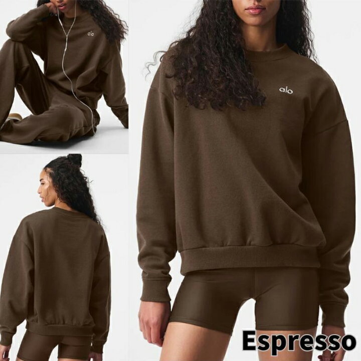 楽天市場】Alo Yoga スウェット アローヨガ Accolade Crew Neck 