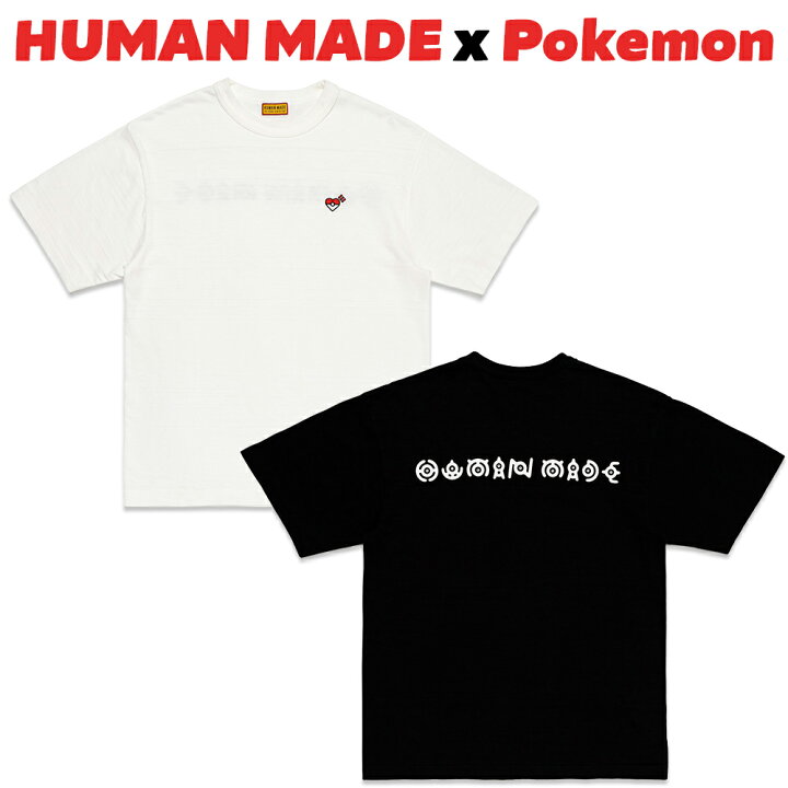 楽天市場】HUMAN MADE ポケモン コラボ Tシャツ アンノーン ヒューマン 