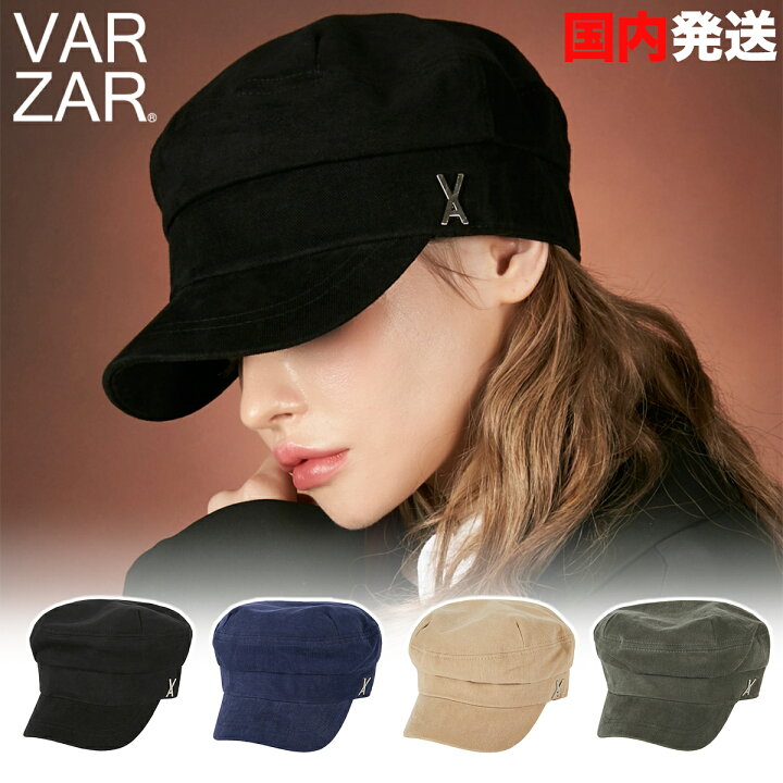 楽天市場】バザール キャスケット VARZAR Peach matroos cap ロゴ  