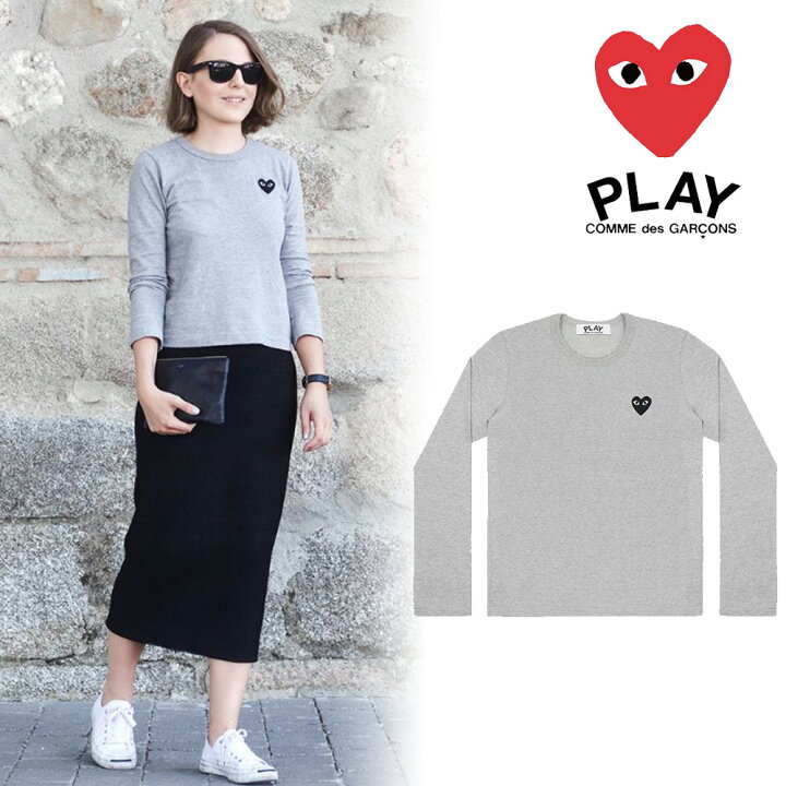 楽天市場】コムデギャルソン Tシャツ 長袖 レディース COMME des 