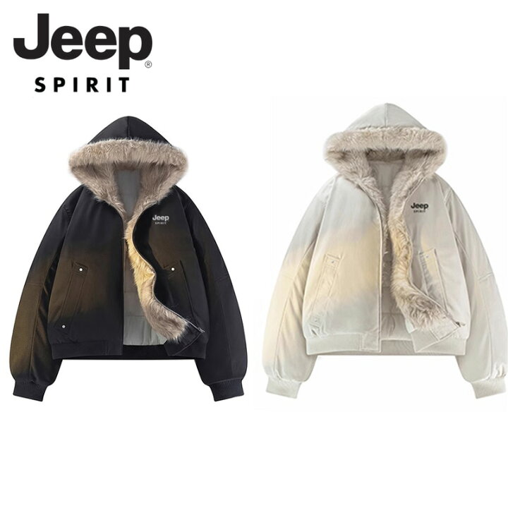 楽天市場】Jeep ジャケット ジープ ファー カラー マウンテン イーグル 