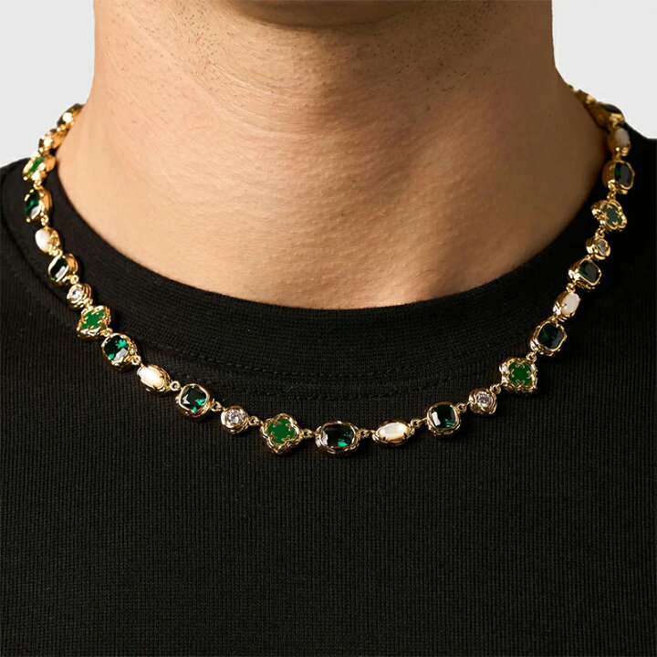 楽天市場】クラフトロンドン ネックレス CRAFTD London MELTED EMERALD 
