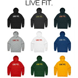 リブフィット LIVE FIT Classic Live Fit Hoodie パーカー プルオーバー メンズ 筋トレ ジム ウエア スポーツウェア 正規品[衣類]