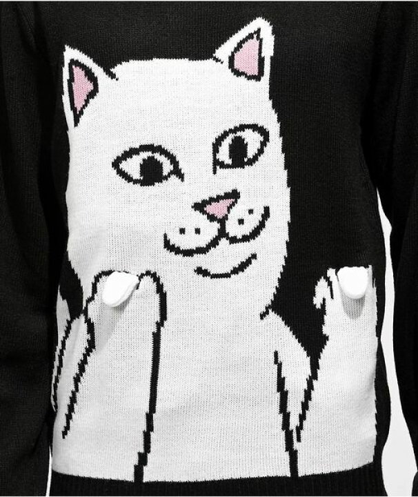 楽天市場】リップンディップ ニット RIPNDIP セーター 長袖 かわいい 