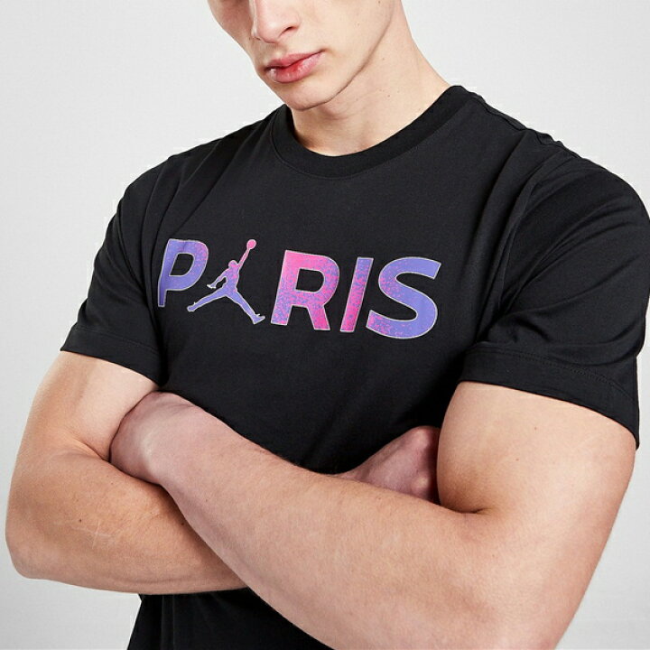 楽天市場 ジョーダン パリサンジェルマン コラボ 新作 Tシャツ 虹色 ワードマーク Jordan Psg Wordmark Tee半袖 ホワイト ブラック 白 黒 ロゴ メンズ ユニセックス ナイキ Nike ジョーダン 正規品 衣類 S S Shop
