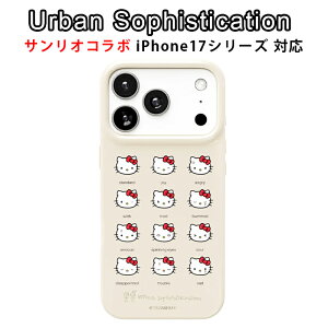 Urban Sophistication iPhone17 �P�[�X Sanrio �R���{ �A�[�o���\�t�B�X�e�B�P�[�V���� The Skinny Case Hello Kitty iPhone17Air iPhone17Pro �_�E���P�[�X �g�уP�[�X �X�}�z�P�[�X �A�C�t�H�� �J�o�[ �u�����h �L��