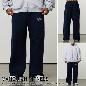 ヴァンキッシュ フィットネス スウェットパンツ VANQUISH FITNESS ACONITE OVERSIZED STRAIGHT LEG SWEATPANTS パンツ メンズ 筋トレ ジム ウエア スポーツ フィットネス 正規品[衣類] ユ00572