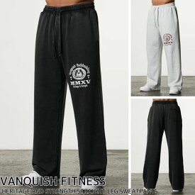 ヴァンキッシュ フィットネス パンツ VANQUISH FITNESS HERITAGE AND STRENGTH STRAIGHT LEG SWEATPANTS スウェットパンツ メンズ 筋トレ ジム ウエア スポーツ フィットネス 正規品[衣類] ユ00572