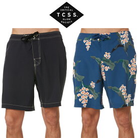 ティーシーエスエス TCSS CAHOOTS BOARDSHORT BLACK BLUE ブラック ブルー 水着 ボードショーツ スウィムショーツ ビーチショーツ サンセット サーフトランク メンズ