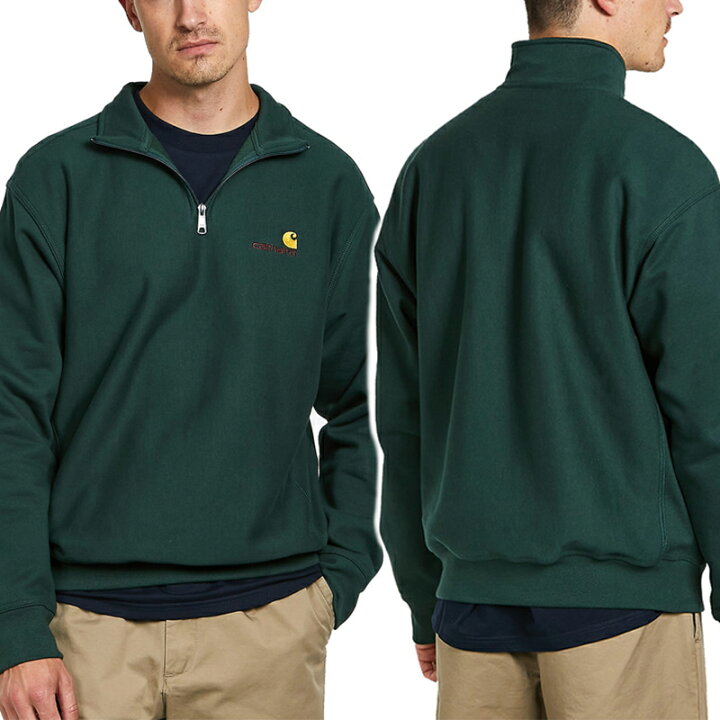 楽天市場】カーハート ハーフジップ スウェット Carhartt WIP Half Zip 