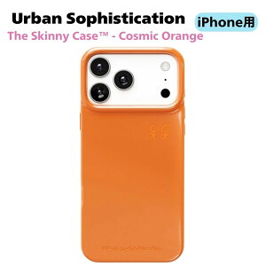 Urban Sophistication iPhone17 �P�[�X �A�[�o���\�t�B�X�e�B�P�[�V���� The Skinny Case Cosmic Orange iPhone17Air iPhone17Pro �_�E���P�[�X �g�уP�[�X �X�}�z�P�[�X �A�C�t�H�� �J�o�[ �u�����h �L���[�s�b�h �|