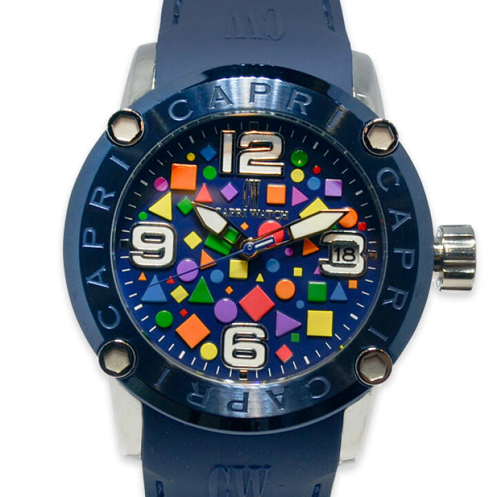 楽天市場】CAPRI WATCH カプリウォッチ Funky Blue 5280 CAPRIWATCH 