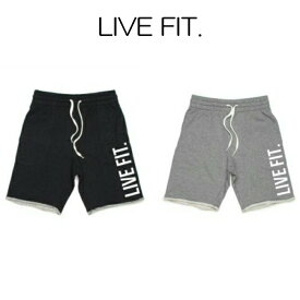 リブフィット LIVE FIT French Terry Live Fit short ショートパンツ ハーフパンツ ショーツ 短パン メンズ 筋トレ ジム ウエア スポーツウェア 正規品[衣類]