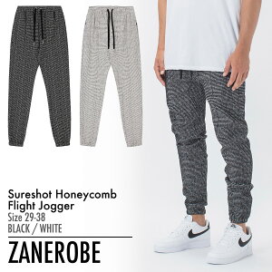 �[�C�����[�u �f�j�� �W���K�[�p���c ZANEROBE Sureshot Honeycomb Flight Jogger �W�[���Y �{�g���X �`�F�b�N �u���b�N �� �z���C�g �� �����Y ���j�Z�b�N�X [�ߗ�]