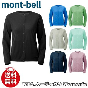 �����x�� ���f�B�[�X �J�[�f�B�K�� mont-bell WIC.�J�[�f�B�K�� Women�fs �g�b�v�X �N���[�l�b�N ���j�Z�b�N�X 1114463 [�ߗ�] ��00582