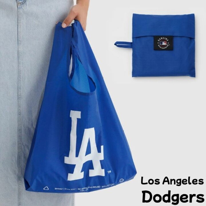 楽天市場】BAGGU x MLB エコバッグ スタンダード サイズ LA NYトート 
