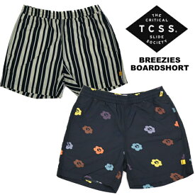 ティーシーエスエス TCSS BS2030 BREEZIES BOARDSHORT TRUNK BLACK BLANC ブラック ブラン 水着 ボードショーツ スウィムショーツ ビーチショーツ サンセット サーフトランク メンズ