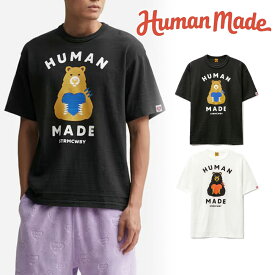HUMAN MADE Tシャツ ヒューマンメイド GRAPHIC T-SHIRT #13 ロゴ 半袖 くま 熊 クマ トップス バックプリント ギフト メンズ レディース ユニセックス 正規品[衣類]