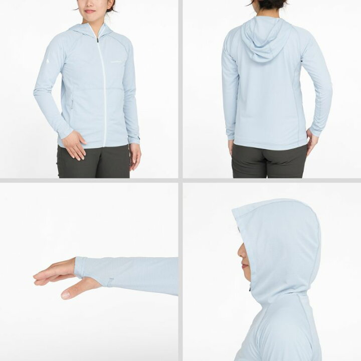 モンベル クール パーカー mont-bell Women s UVカット 紫外線対策 アウトドア ジップアップ レディース 1114637 ユ00582 WILLS