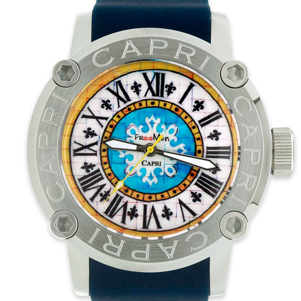 CAPRI WATCH カプリウォッチ Blue 4797-40 CAPRIWATCH 腕時計 メンズ 時計 ウォッチ プレゼント 贈り物 新生活  記念日 ギフト フォーマル カジュアル ペアウォッチ[時計] | s.s shop