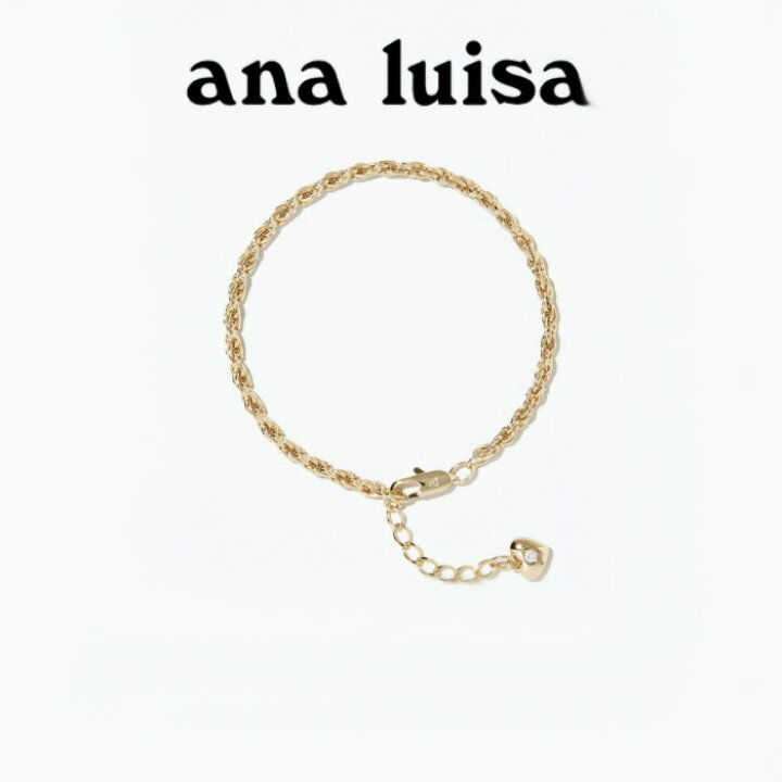 楽天市場】ana luisa アナルイサ ブレスレット LISA 14K ゴールド 金 