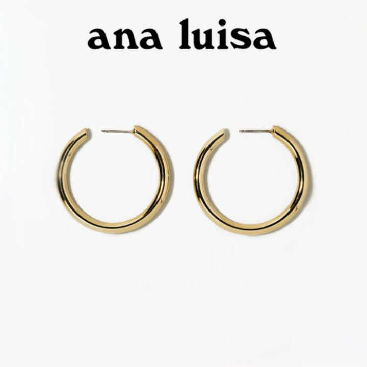楽天市場】ana luisa アナルイサ ピアス 2個セット TIA MEDIUM GOLD 