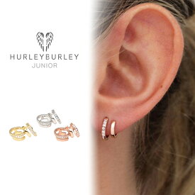 HURLEY BURLEY ハーレーバーリー ピアス 2個セットPULL DOUBLE HUGGIE HOOP EARRINGS 低刺激性 アクサセリー 誕生日 プレゼント ギフト 贈り物 お祝い パーティー 結婚式 二次会 人気 ホワイトデー [アクセサリー]