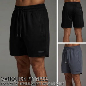 ���@���L�b�V�� �n�[�t�p���c VANQUISH FITNESS EVOLVE 7 REGULAR FIT MESH SHORT�V���[�c �Z�p�� �����Y �؃g�� �W�� �X�|�[�c�E�F�A ���K�i ��00582