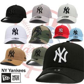 ニューエラ NEW ERA キャップ NY 帽子 New York Yankees ニューヨークヤンキース 9FORTY A-Frame Snapback ブラック 10種類 メンズ ユニセックス 限定モデル 希少カラー 正規品[帽子] ユ00572