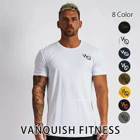 ヴァンキッシュ フィットネス VANQUISH FITNESS ESSENTIAL SP SHORT SLEEVED T-SHIRT 半袖 Tシャツ メンズ 筋トレ ジム ウエア スポーツウェア イギリス 正規品[衣類]