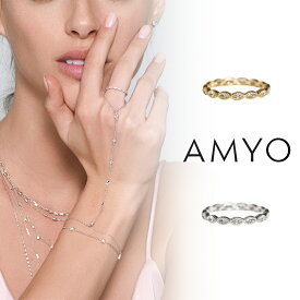 エイミーオー AMY O Marquise Crystal Eternity Ring 指輪 リング ゴールド シルバー クリスタル レディース アクセサリー