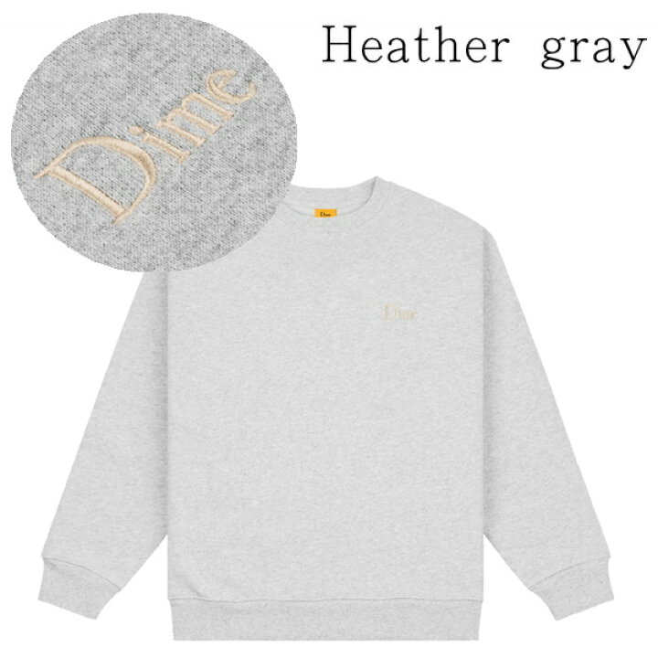 楽天市場】Dime トレーナー ダイム スウェット CLASSIC SMALL LOGO  