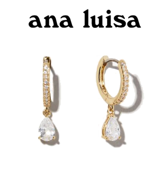 楽天市場】ana luisa アナルイサ ピアス 2個セット ELISE 14K ゴールド