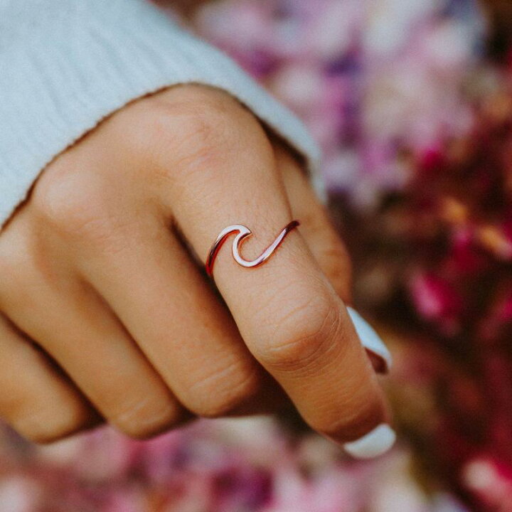 楽天市場 Puravida プラヴィダ Wave Ring ウェーブ リング シルバー ローズゴールド ゴールド Pura Vida メンズ レディース ユニセックス 夏 ロンハーマン アクセサリー S S Shop