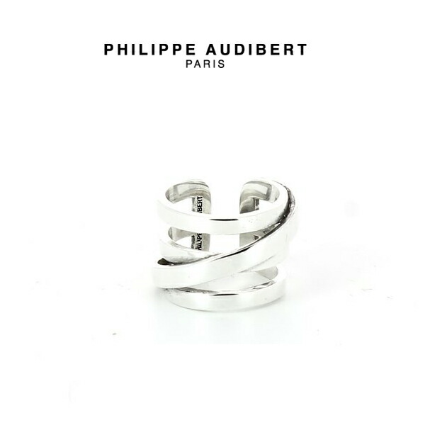 正規品 新作 Philippe Audibert フィリップ オーディベール BAGUE RIGHT シルバーメタル リング 指輪  PhilippeAudibert レディース[アクセサリー] | s.s shop