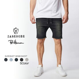 ZANEROBE ゼインローブ デニム ショーツ 5色 SURESHOT DENIM SHORT ショートパンツ ハーフパンツ ボトムス メンズ ブラック ブルー グレー[衣類]