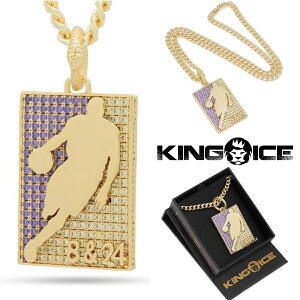 KING ICE �L���O�A�C�X �l�b�N���X �`�F�[�� BLACK MAMBA SILHOUETTE NECKLACE 14k�S�[���h �� WHITE GOLD �l�C[�A�N�Z�T���[] ��00582